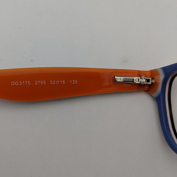 🕶️Dolce&Gabbana DG3175 2765 Eyeglasses 52/16 135 /ANZ204🕶️​ - Picture 5 of 8